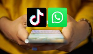 TikTok e WhatsApp