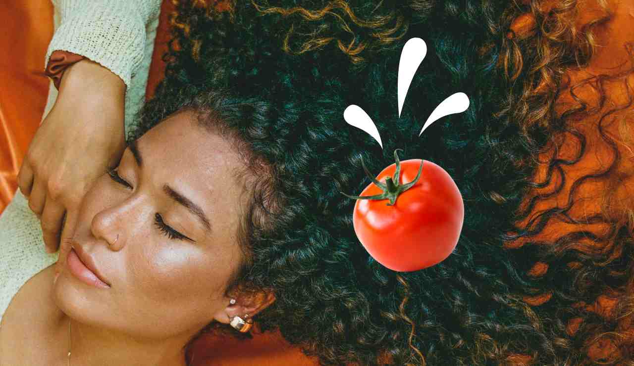 Acconciatura a pomodoro 